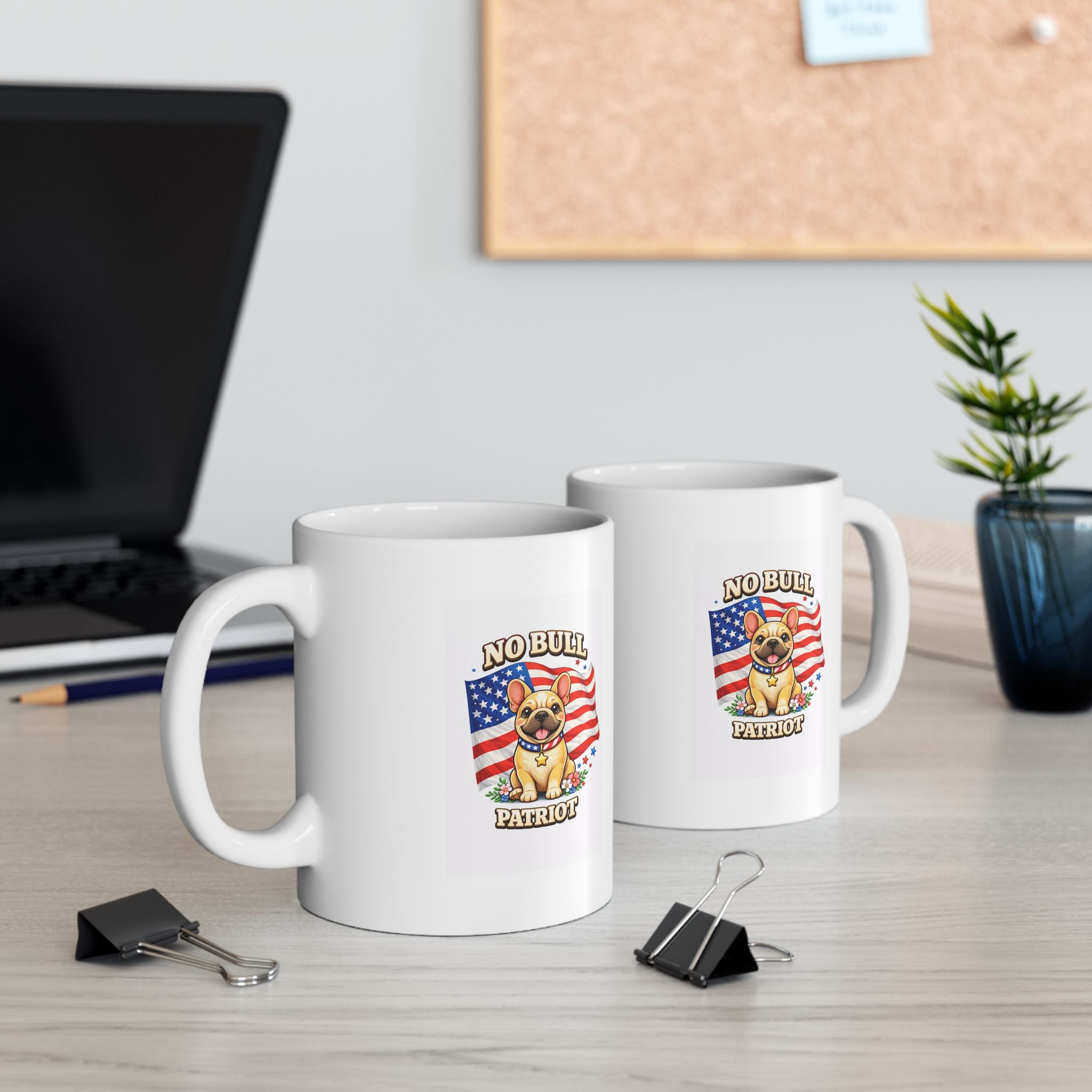No Bull Patriot Ceramic Mug, (11oz, 15oz)