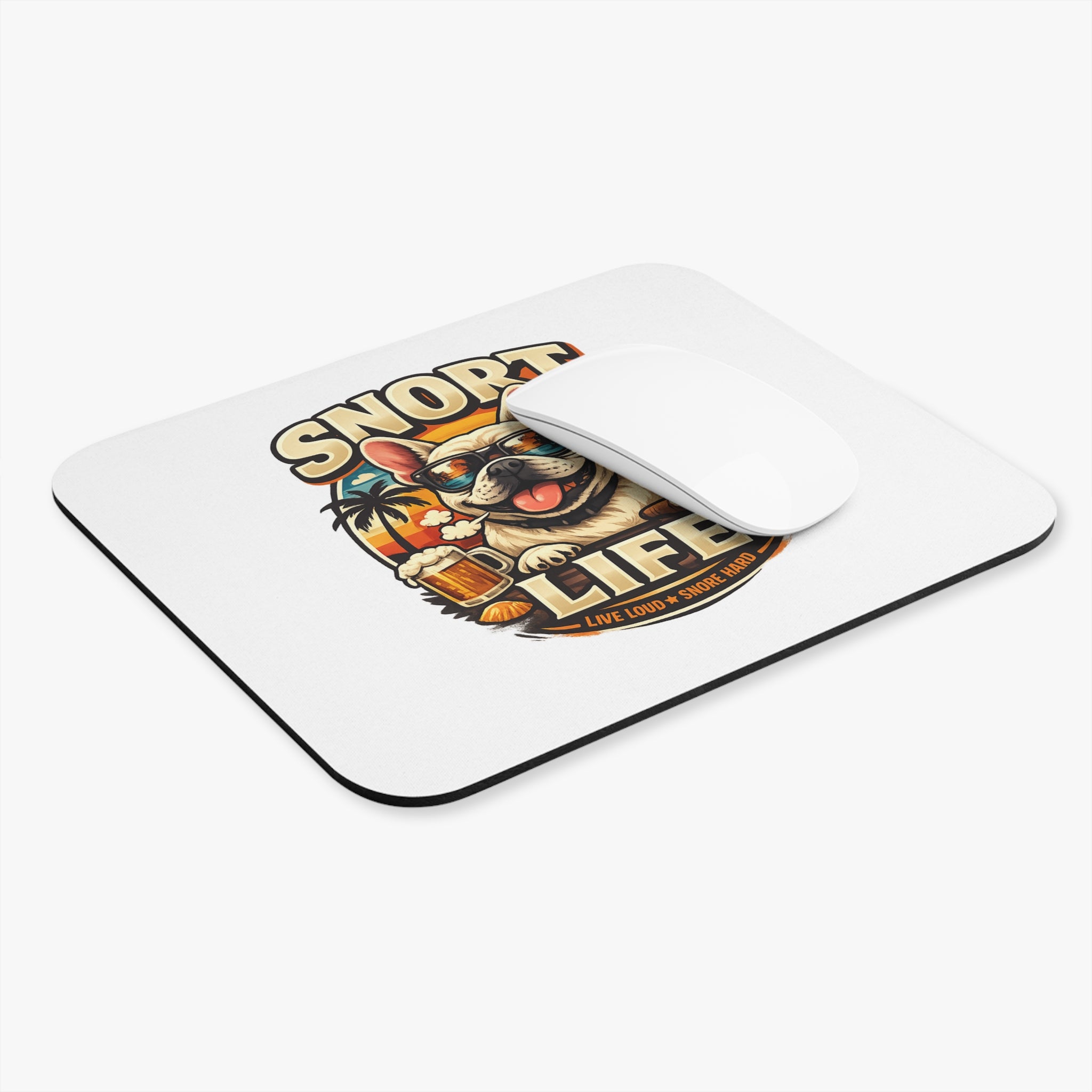 Snort Life French Bulldog Desk Mat